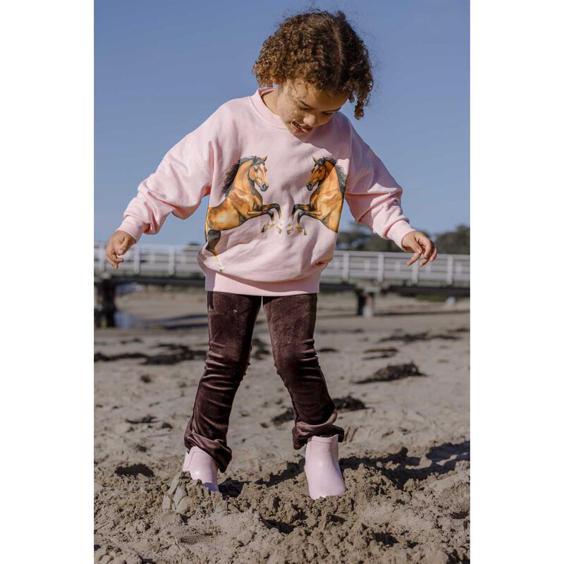 Milky Dancing Ponies Sweat image number 1